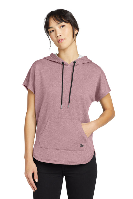 New Era Women's    Performance Terry Short Sleeve Hoodie LNEA533