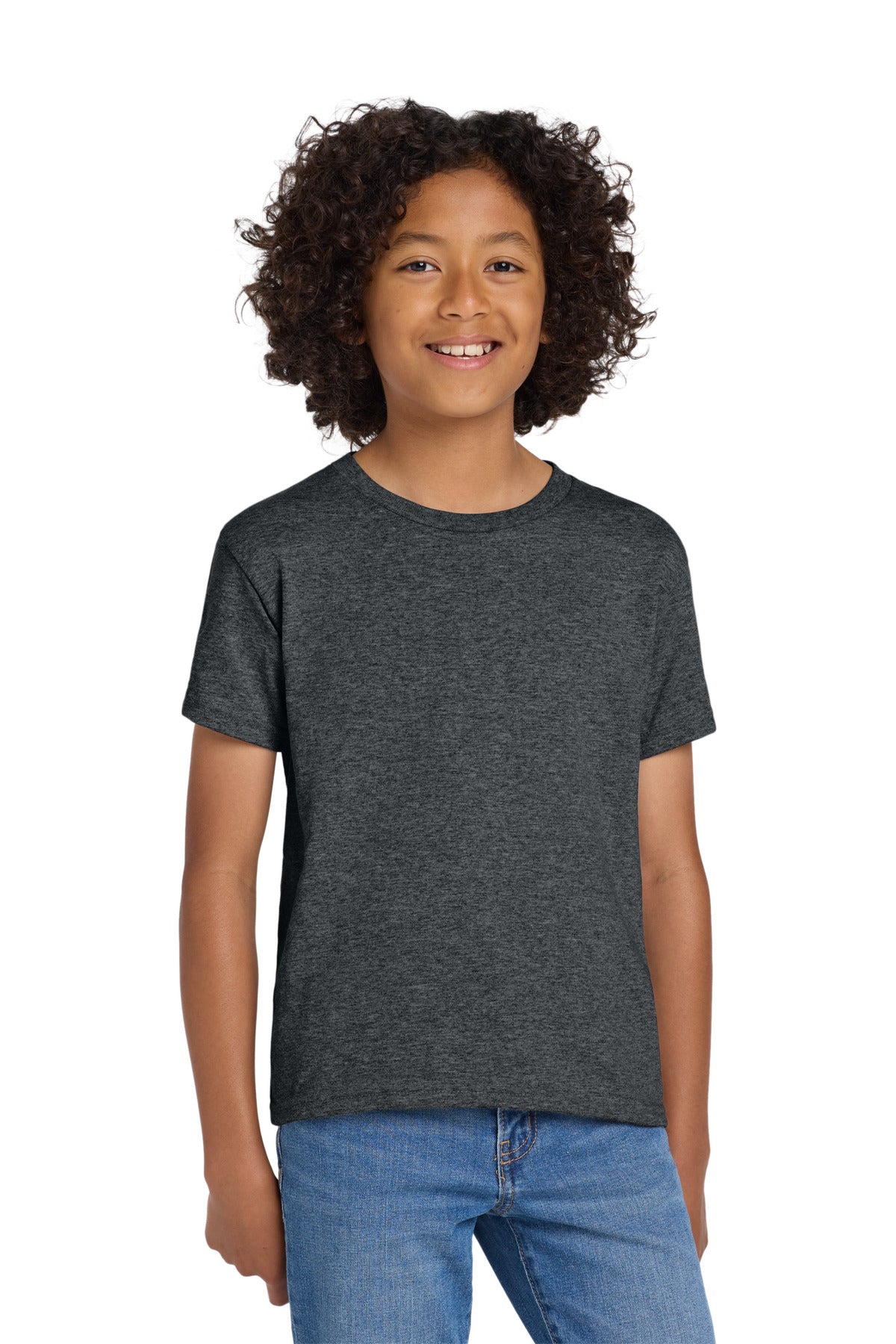 Gildan Youth   DryBlend   50 Cotton/50 Poly T-Shirt