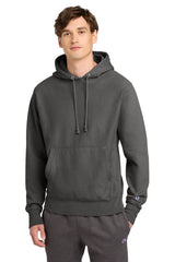 Champion Men's    Reverse Weave    Garment-Dyed Hooded Sweatshirt