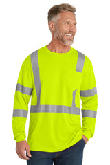 CornerStone Men's    ANSI 107 Class 3 Mesh Long Sleeve Tee