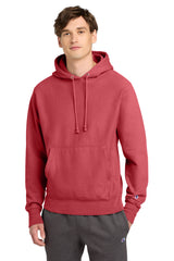 Champion Men's    Reverse Weave    Garment-Dyed Hooded Sweatshirt