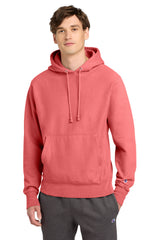 Champion Men's    Reverse Weave    Garment-Dyed Hooded Sweatshirt