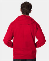 Hanes Men's EcoSmart Full-Zip Hooded Sweatshirt-5
