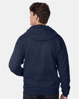 Hanes Men's EcoSmart Full-Zip Hooded Sweatshirt-5