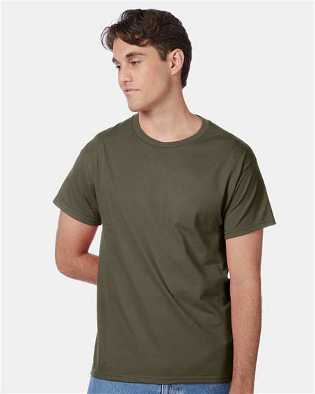 Hanes Men's Authentic T-Shirt-4
