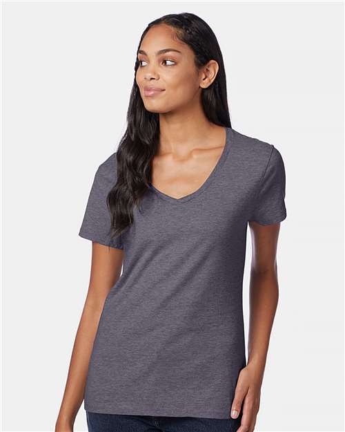 Hanes Women's Perfect-T V-Neck T-Shirt
-3
