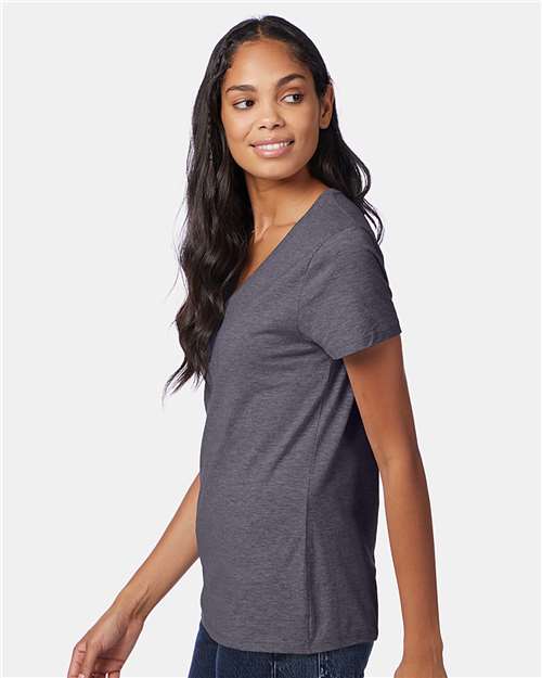 Hanes Women's Perfect-T V-Neck T-Shirt
-4