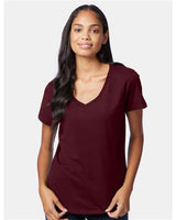 Hanes Women's Perfect-T V-Neck T-Shirt
-3