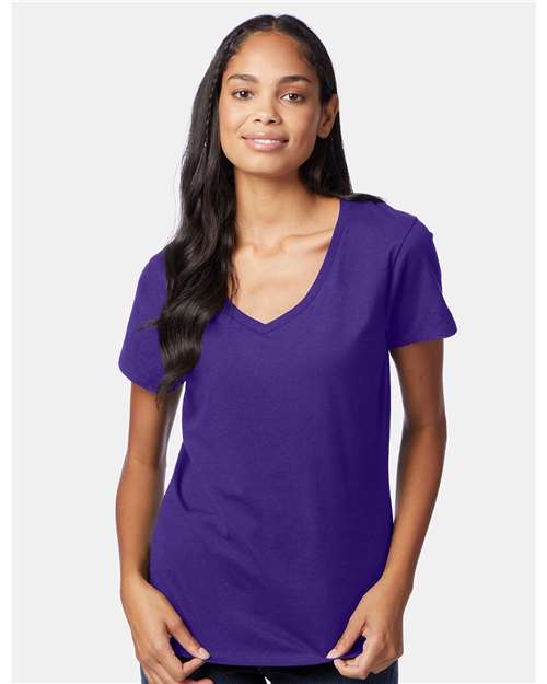 Hanes Women's Perfect-T V-Neck T-Shirt
-2