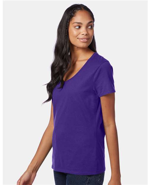 Hanes Women's Perfect-T V-Neck T-Shirt
-3