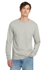 Champion Men's Heritage 5.2-Oz. Jersey Long Sleeve Tee Mens Apparel Shirts & Tops