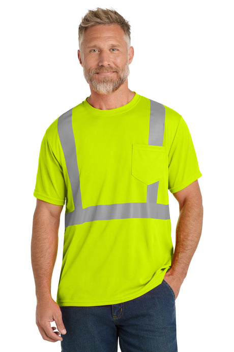 CornerStone Men's    ANSI 107 Class 2 Mesh Tee