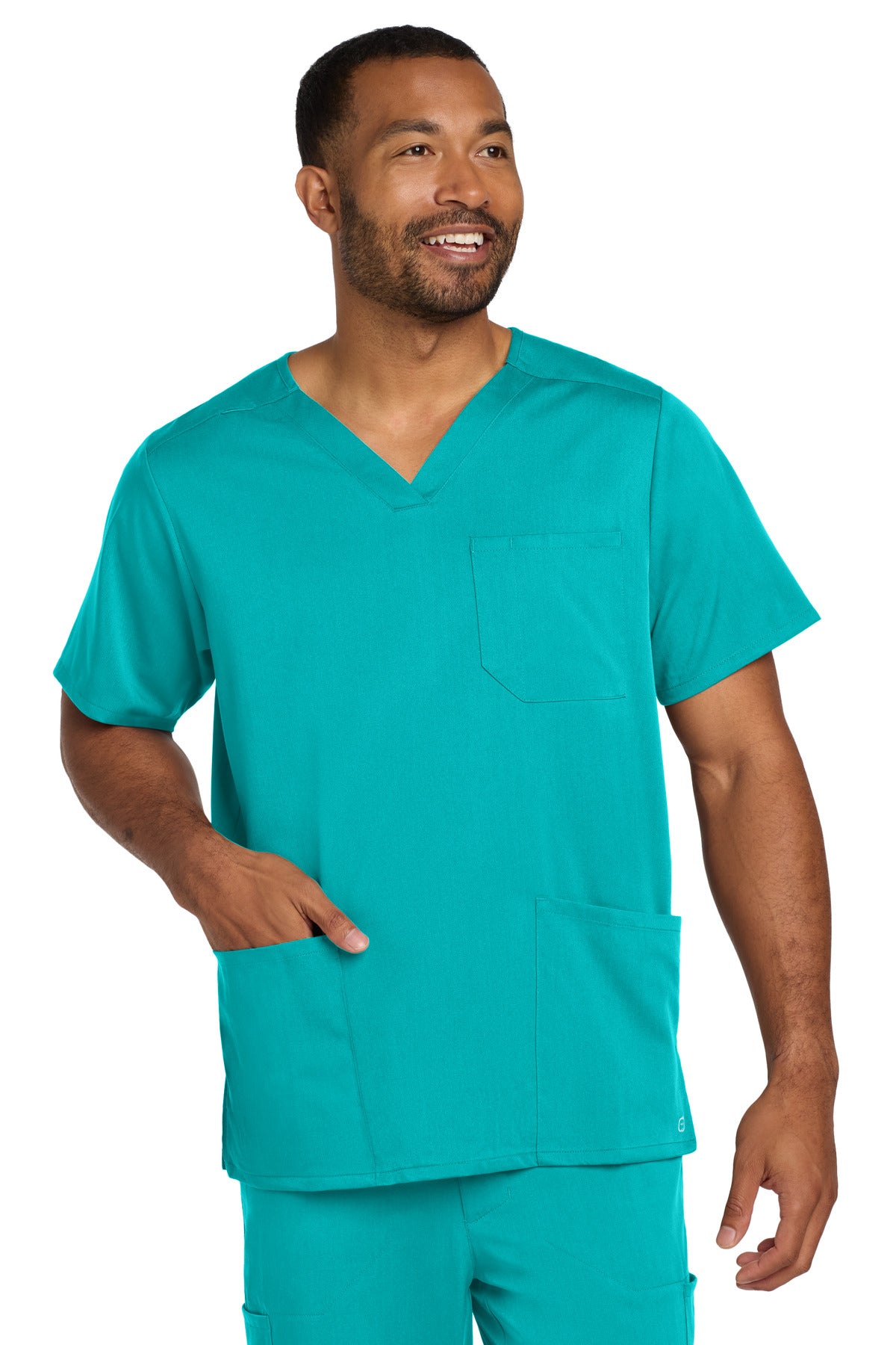 Wink Men's   Premiere Flex   V-Neck Top WW5068