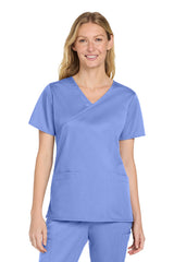 Wink Women's   WorkFlex   Mock Wrap Top WW4760