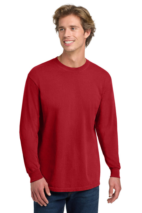 Comfort Colors Men's    Heavyweight Ring Spun Long Sleeve Tee