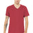 BELLA + CANVAS Men's Heather CVC V-Neck Tee