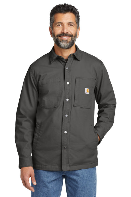 Carhartt Men's   Rugged Flex   Fleece-Lined Shirt Jac CT105532