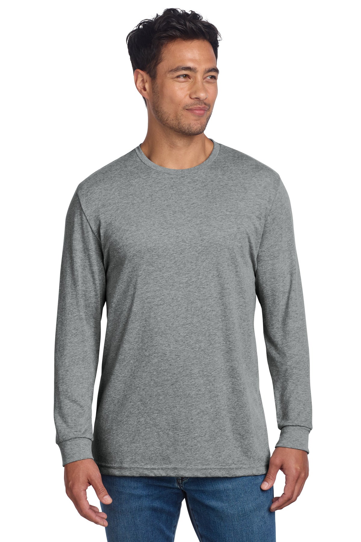 Next Level Apparel Men's   CVC Long Sleeve Tee
