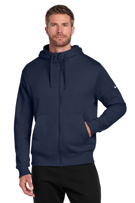 Nike Men's Club Fleece Sleeve Swoosh Full-Zip Hoodie NKDR1513