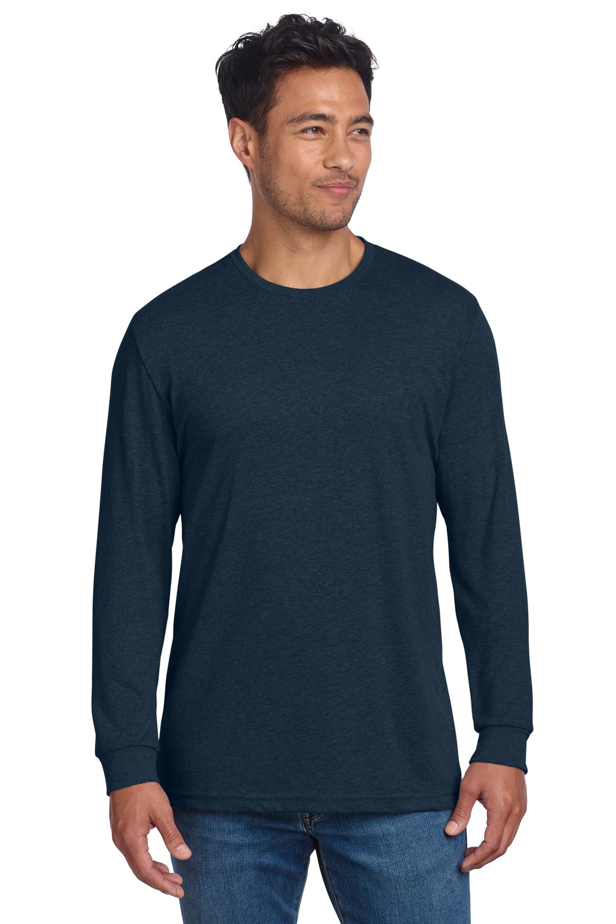 Next Level Apparel Men's   CVC Long Sleeve Tee