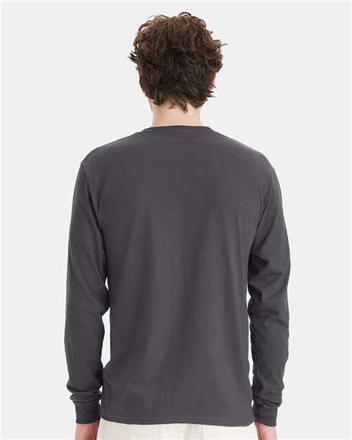 Hanes Men's Essential-T Long Sleeve T-Shirt-5