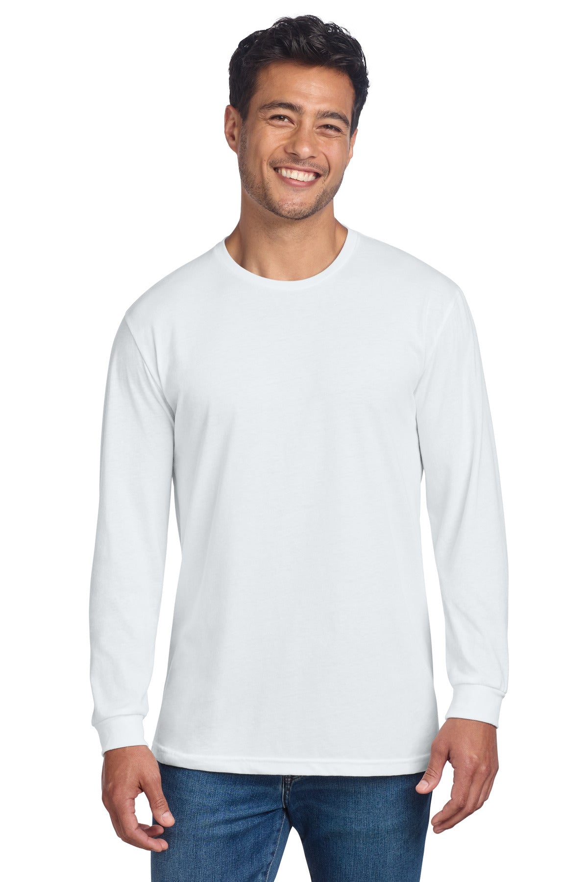 Next Level Apparel Men's   CVC Long Sleeve Tee