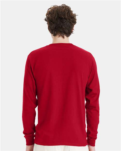 Hanes Men's Essential-T Long Sleeve T-Shirt-5