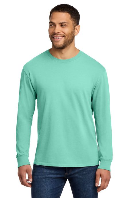 Port & Co Men's   Beach Wash   Garment-Dyed Long Sleeve Tee PC099LS