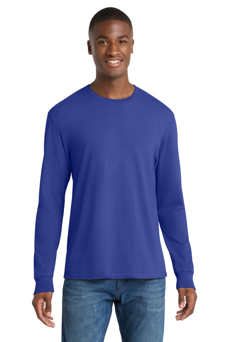 Port & Co Men's   Beach Wash   Garment-Dyed Long Sleeve Tee PC099LS