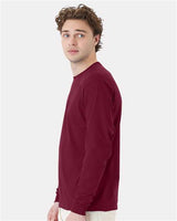 Hanes Men's Essential-T Long Sleeve T-Shirt-4