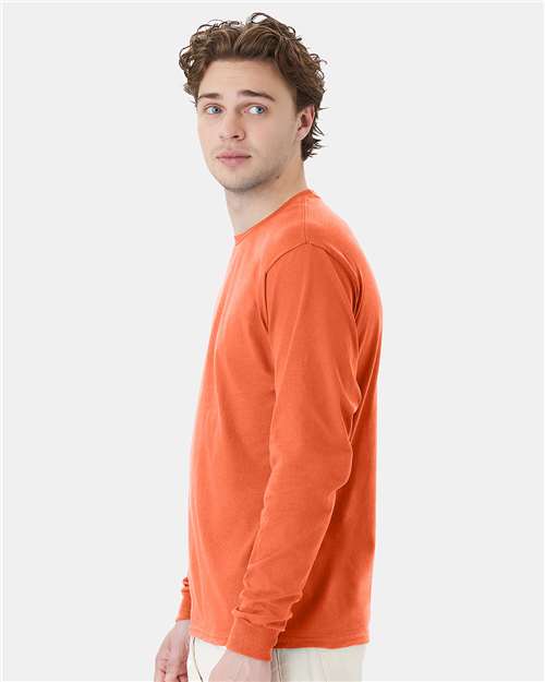 Hanes Men's Essential-T Long Sleeve T-Shirt-4