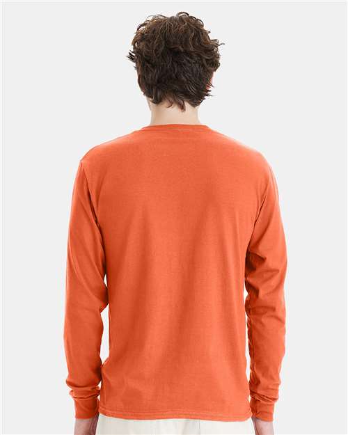 Hanes Men's Essential-T Long Sleeve T-Shirt-5