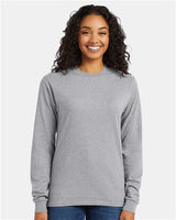 Hanes Men's Essential-T Long Sleeve T-Shirt-4