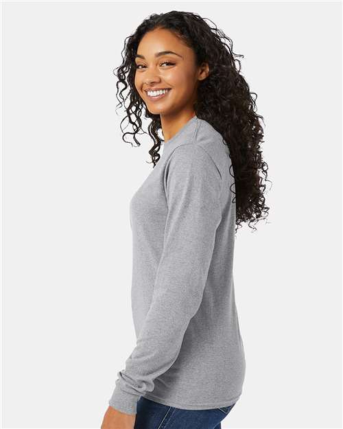 Hanes Men's Essential-T Long Sleeve T-Shirt-5
