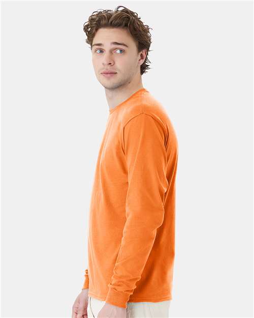 Hanes Men's Essential-T Long Sleeve T-Shirt-4