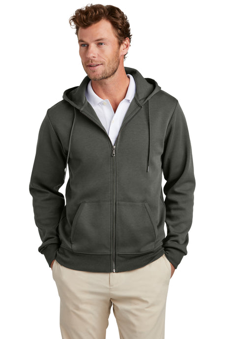 Brooks Brothers Men's   Double-Knit Full-Zip Hoodie BB18208