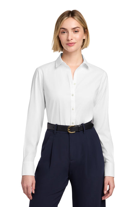 Brooks Brothers Women's   Wrinkle-Free Stretch Pinpoint Shirt BB18001