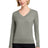 Brooks Brothers Women's   Cotton Stretch V-Neck Sweater BB18401