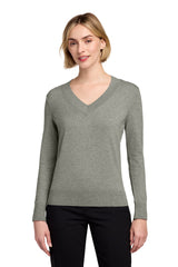 Brooks Brothers Women's   Cotton Stretch V-Neck Sweater BB18401
