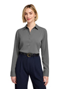 Brooks Brothers Women's   Full-Button Satin Blouse BB18007