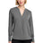 Brooks Brothers Women's   Open-Neck Satin Blouse BB18009