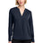 Brooks Brothers Women's   Open-Neck Satin Blouse BB18009