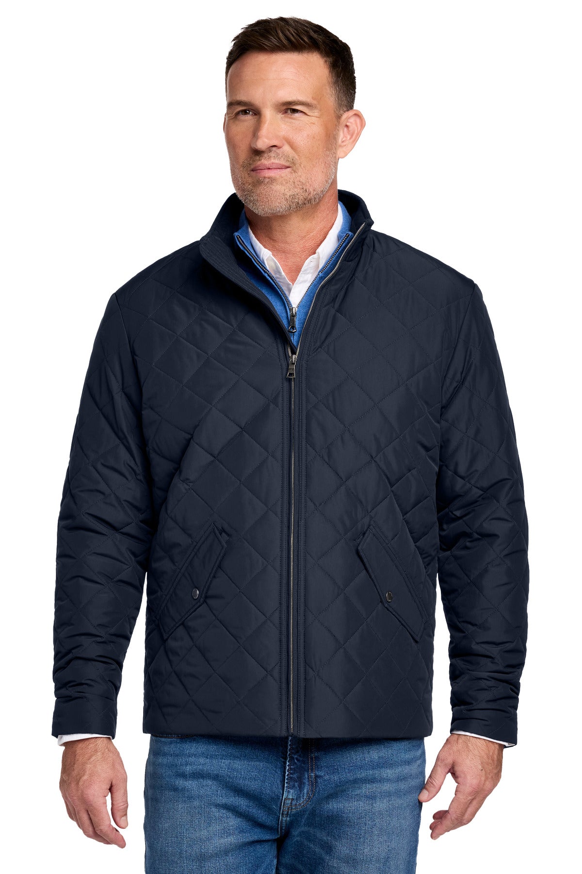 Brooks Brothers Men's Quilted Jacket BB18600 Corporate Apparel Jackets & Vests