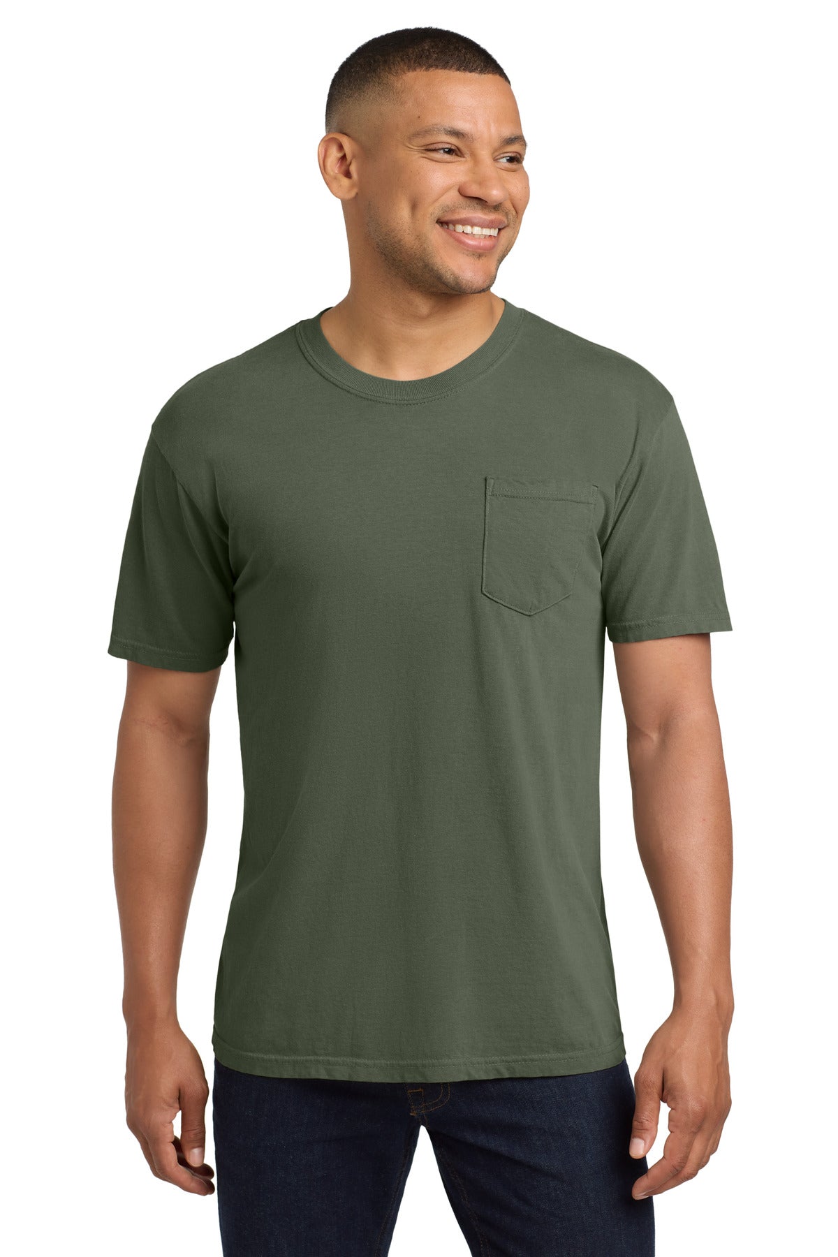 Comfort Colors Men's    Heavyweight Ring Spun Pocket Tee