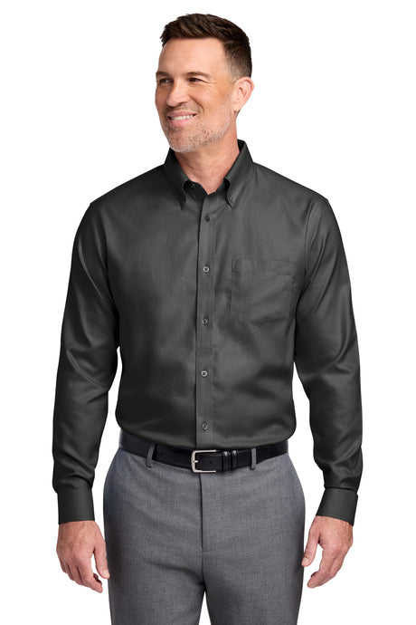 Brooks Brothers Men's   Wrinkle-Free Stretch Nailhead Shirt BB18002