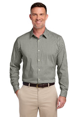 Brooks Brothers Men's   Tech Stretch Patterned Shirt BB18006