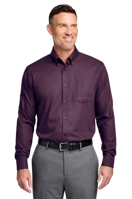 Brooks Brothers Men's   Wrinkle-Free Stretch Nailhead Shirt BB18002