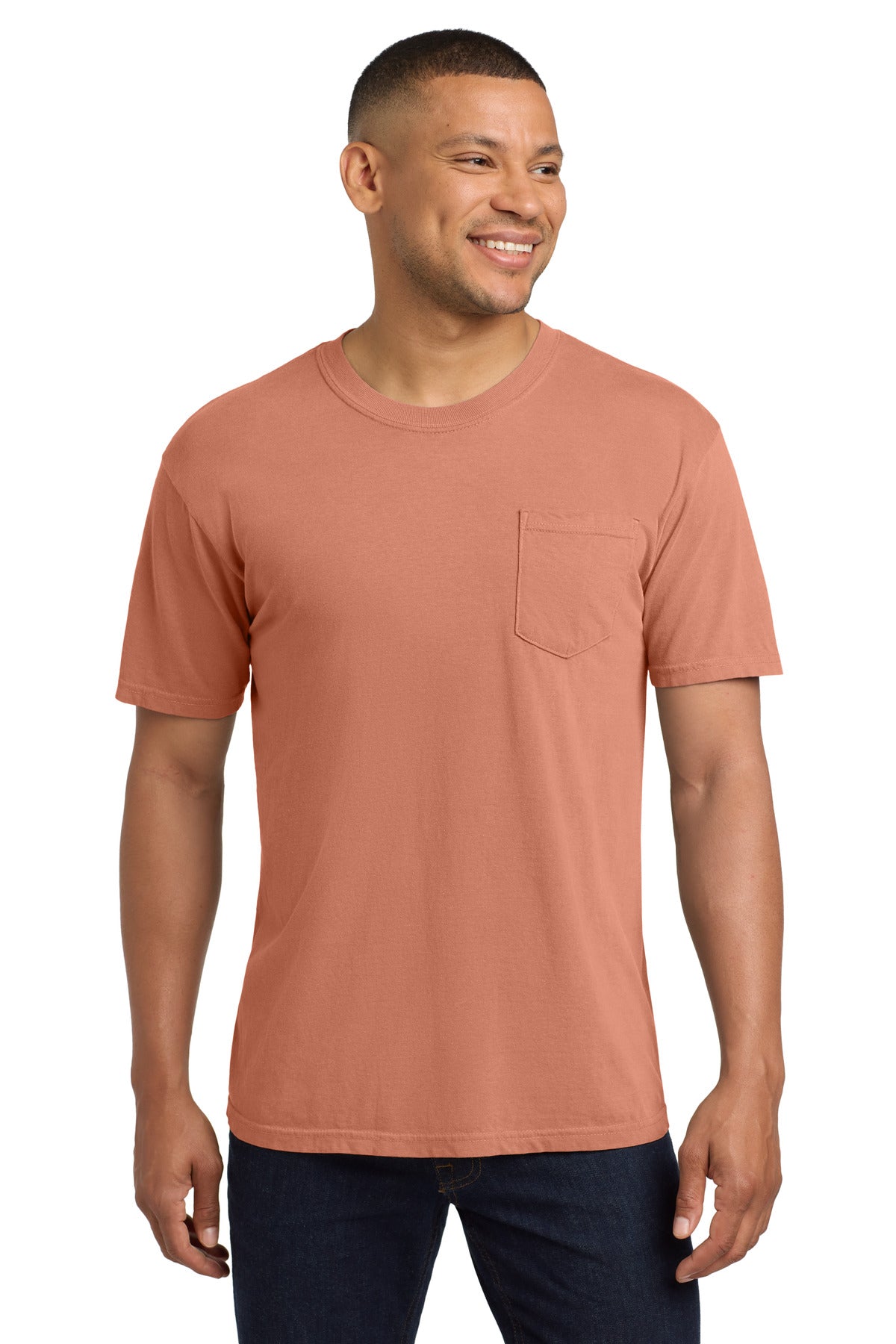 Comfort Colors Men's    Heavyweight Ring Spun Pocket Tee