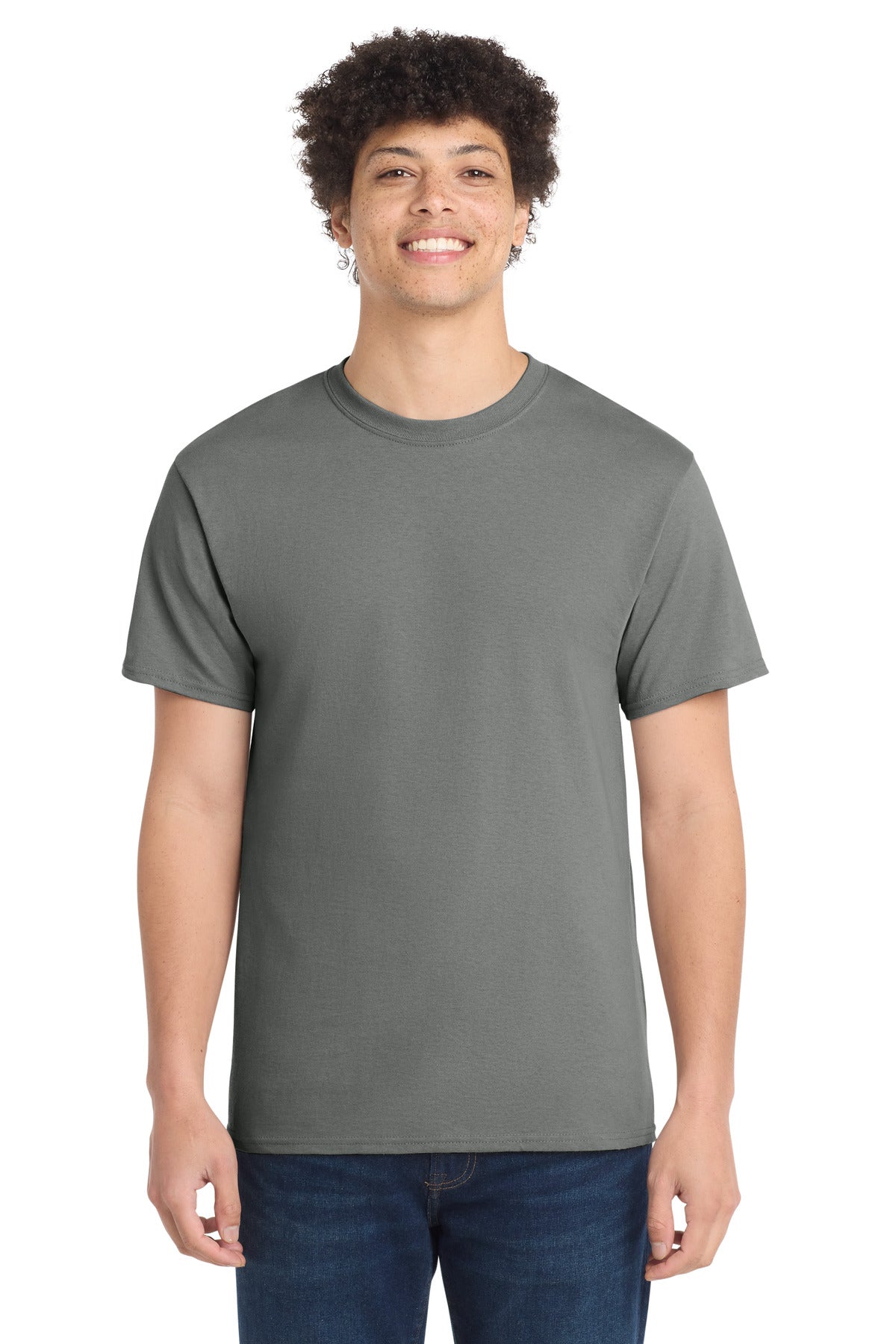 Port & Co Men's   Core Cotton Tee