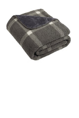 Port Authority    Double-Sided Sherpa/Plush Blanket BP48